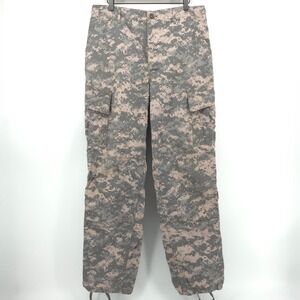 Woolrich Mens Cargo Pants Army Combat Uniform Medium Long Digital Camo Tactical
